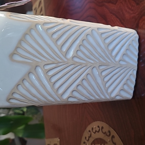 Patterned Milk Bottle Vase - Picture 3 of 11